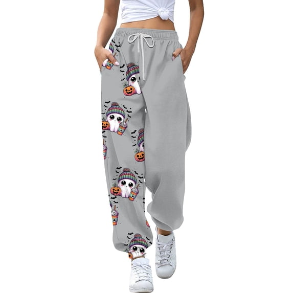 Gray 2026 Lounge Pj Bottoms Wide Leg Sleep Pant Straight Leg Pjs Elastic Waist Loungewear with Pockets XL