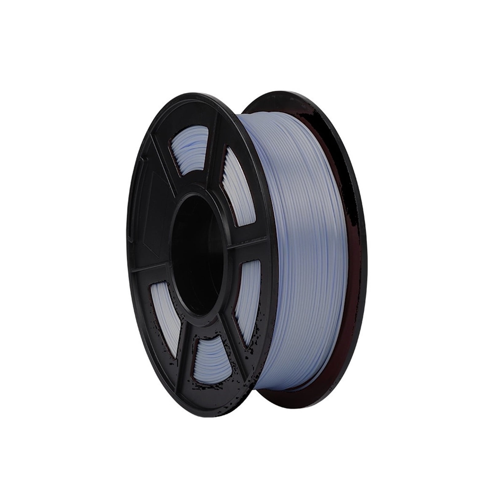 Gray 3D Printer Filament, Solid Opaque Silk PLA, Easy-to-Print, Pack of 1Kg, Dimensional Accuracy 1.75mm +/- 0.02mm