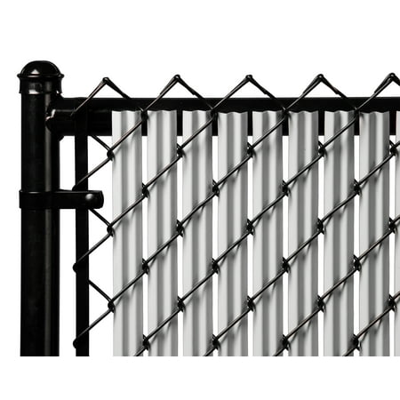 Slat Depot Gray 5ft Ridged Slats® for Chain Link Fence