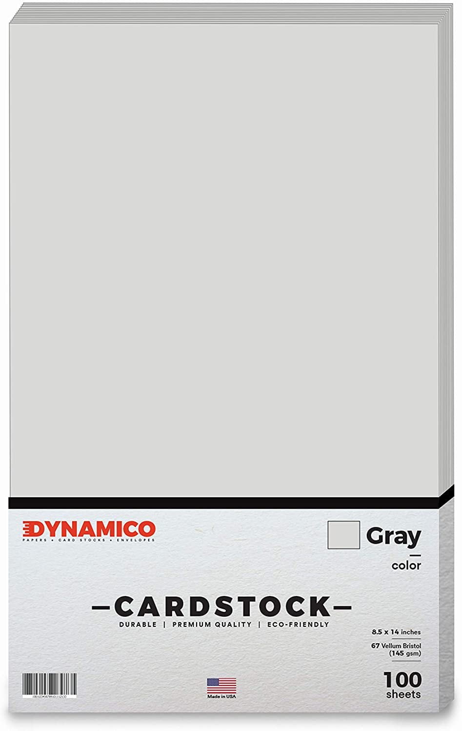 "Walmart 8.5x14"" Pastel Gray Cardstock Paper, 67 LB Vellum Bristol