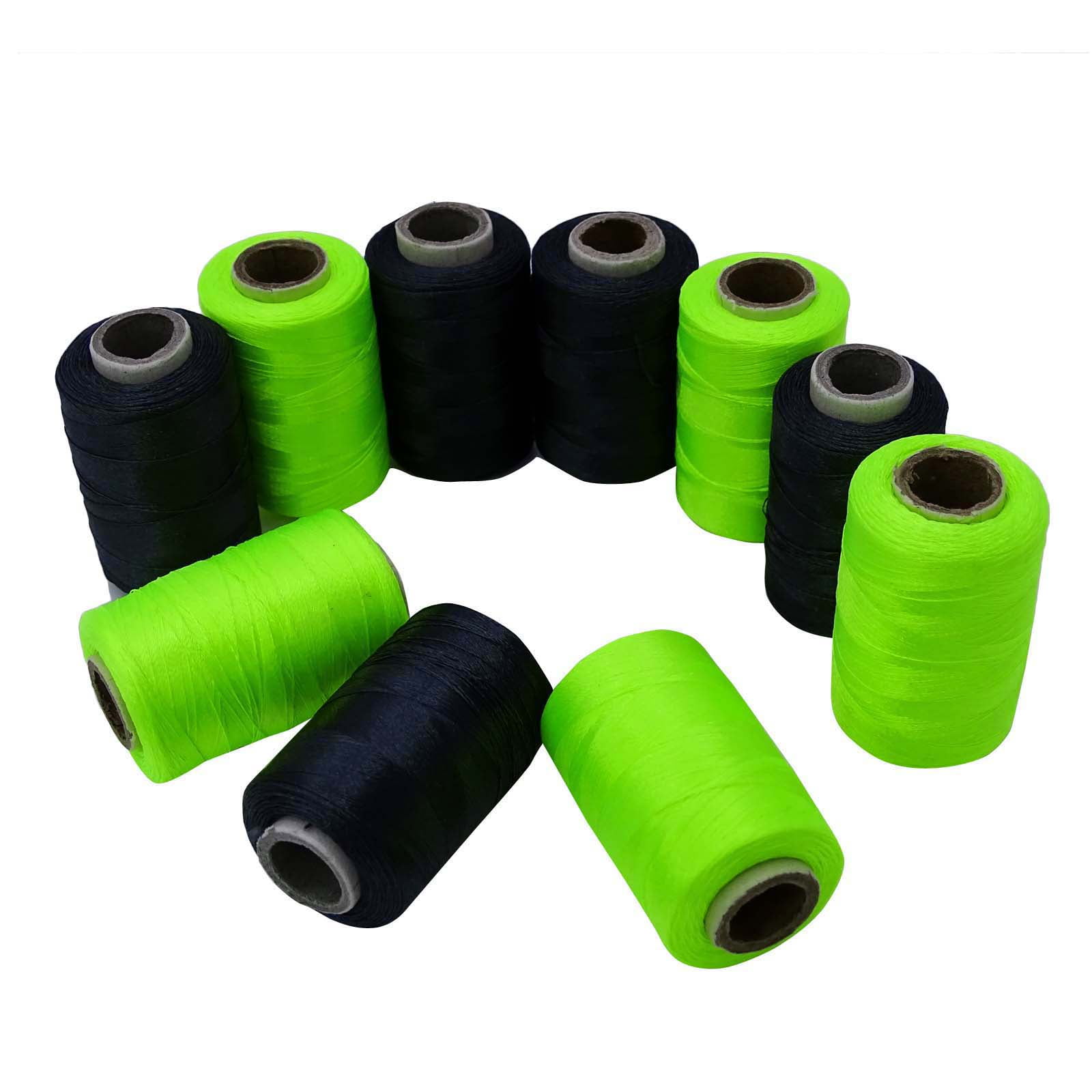 Gray 800 Mtr Yarn New Serger Tube Overlocking Polyester Sewing Thread ...