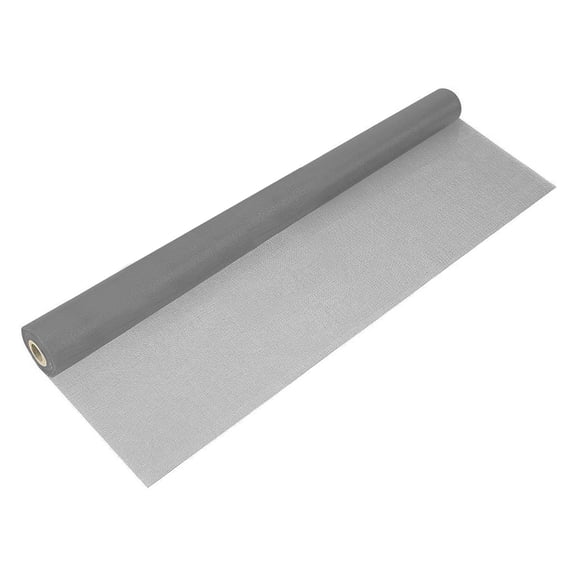 Gray 96in(W)x50ft(L) Fiberglass Window Screen Roll DIY Replacement Kit
