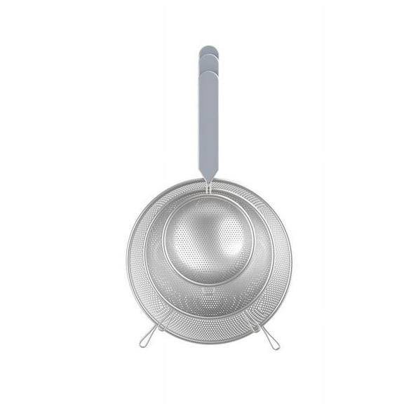 Gray ABS & Stainless Steel Strainer