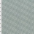 thumbnail image 1 of Gray Abstract Herringbone Damask Home Decorating Fabric, Fabric By the Yard, 1 of 1