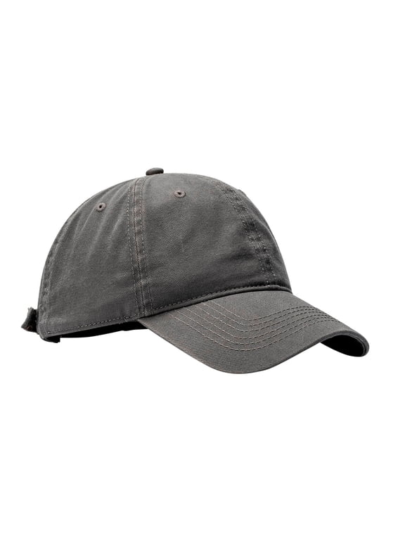 Gray Adjustable Classic Hat Adjustable Size for Running Workouts and Outdoor Activities All Seasons One Size