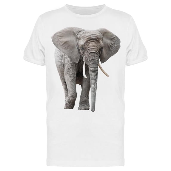 Gray African Elephant,large Ears Tee Men's -Image by Shutterstock