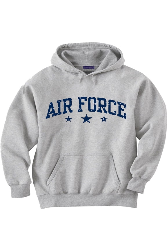 Gray Air Force Hoodie Sweatshirt Clothing Accessories Gifts Mens