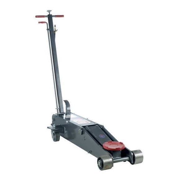 FSJ-200 Air/Hydraulic Floor Jack - 20,000 lb Capacity, 7-27 in Lift Range, Steel