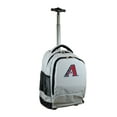 thumbnail image 1 of Gray Arizona Diamondbacks 19'' Premium Wheeled Backpack, 1 of 2