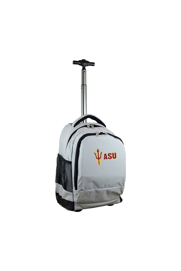 Gray Arizona State Sun Devils 19'' Premium Wheeled Backpack