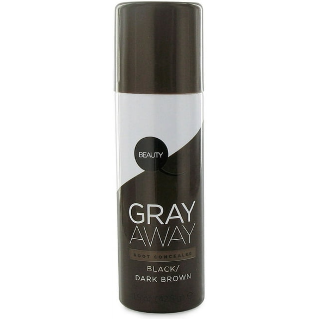 Gray Away Root Concealer, Black to Deep Medium Brown 15 oz