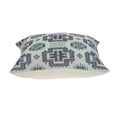 thumbnail image 1 of Gray Aztec Design Throw Pillow, 1 of 7