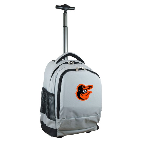Gray Baltimore Orioles 19'' Premium Wheeled Backpack
