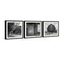 thumbnail image 1 of Gray Barn House Triptych, 1 of 6