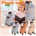 thumbnail image 1 of Gray Battery Operated Electric Simulated Camel Plush Toy - Walks & Sings With Musical Function, Cartoon Animal Design - For ren Ages 3+, Interactive Play, Birthday Gift,, 1 of 6