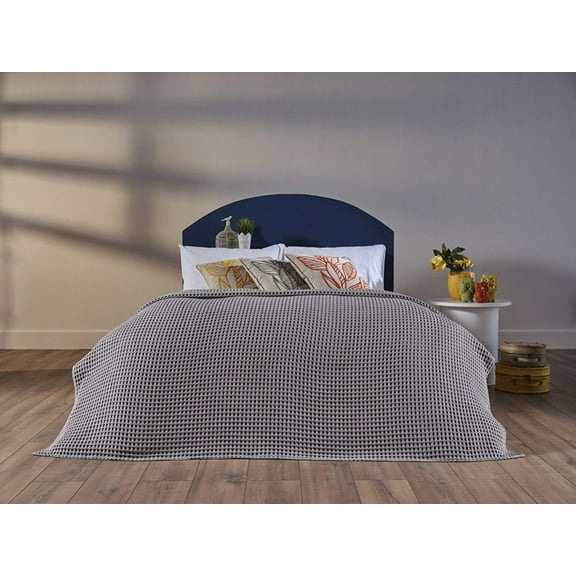 Gray Bed Blanket - Queen Size