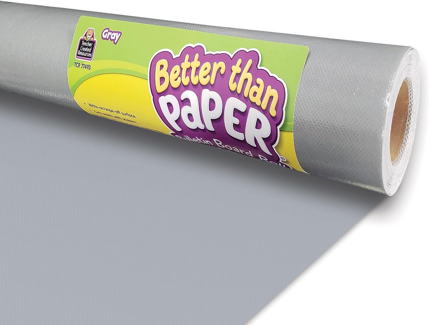 Gray Better Than Paper® Bulletin Board Roll