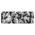 thumbnail image 1 of Gray Black Camo Digital Pattern Kitchen Rug Mat,Kitchen Runner Rugs Non Skid Washable,Decorative Kitchen Floor Mats for Kitchen,Sink,Laundry,17"x47.2", 1 of 7