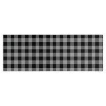 Gray Black Checkerboard Checkered Pattern Kitchen Rug Mat,Kitchen Runner Rugs Non Skid Washable,Decorative Kitchen Floor Mats for Kitchen,Sink,Laundry,17"X47"