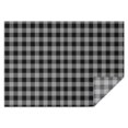 thumbnail image 1 of Gray Black Checkerboard Checkered Pattern Rectangle Tablecloth 60"x84",Waterproof Polyester Rectangle Table Cloth, Wipeable Spillproof Polyester Tablecloth for Dining, Camping, Indoor and Outdoor, 1 of 5