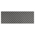 thumbnail image 1 of Gray and Black Checkerboard Pattern Kitchen Rug Mat,Kitchen Runner Rugs Non Skid Washable,Decorative Kitchen Floor Mats for Kitchen,Sink,Laundry,17"X47", 1 of 5