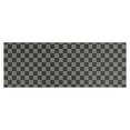 thumbnail image 1 of Gray and Black Checkerboard Pattern Kitchen Rug Mat,Kitchen Runner Rugs Non Skid Washable,Decorative Kitchen Floor Mats for Kitchen,Sink,Laundry,17"X47", 1 of 5