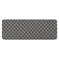 thumbnail image 1 of Gray and Black Checkerboard Pattern Kitchen Rug Mat,Kitchen Runner Rugs Non Skid Washable,Decorative Kitchen Floor Mats for Kitchen,Sink,Laundry,17"x47.2", 1 of 7