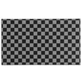 thumbnail image 1 of Gray and Black Checkered Pattern Door Rugs,Washable Non Slip Door Mats Indoor,Decorative Door Mats,Entry Mat Indoor for Entrance,Bedroom,Kitchen,Bathroom,17"x30", 1 of 6