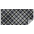 thumbnail image 1 of Gray Black Checkered Pattern Rectangle Tablecloth 60"x120",Waterproof Polyester Rectangle Table Cloth, Wipeable Spillproof Polyester Tablecloth for Dining, Camping, Indoor and Outdoor, 1 of 6