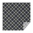 thumbnail image 1 of Gray Black Checkered Pattern Square Tablecloth,Waterproof Square Table Cover,Wipeable Spillproof Washable Table Cover for Home Kitchen Party Decor 60"x60"(152x152cm), 1 of 6