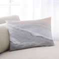 thumbnail image 1 of Gray Black Coastal Wave Throw Pillow Cover, Pillowcase Protectors with Zipper, Breathable Decorative Lumbar Pillow Case Cover, Summer Modern Ocean Beach Pillow Shams for Couch Sofa 12x20Inch, 1 of 8