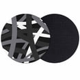 thumbnail image 1 of Gray Black Geometric Coasters Set of 2, Absorbent Coasters for Drinks, Modern Art Abstract Grey Line Coaster for Desk Coffee Table Protection, Home Decor House Warming Gifts 4", 1 of 8
