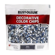 Gray, Rust-Oleum Decorative Color Chips-301359, 1 lb