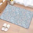 thumbnail image 1 of Gray Blue Dandelion Entryway Rug 2'x3'&nbsp; Non Slip Front Door Mats, Spring Flowers Modern Minimalist Entrance Rugs Indoor Outdoor Carpet, Washable Floor Mats Small Area Rug for Bedroom Kitchen, 1 of 8