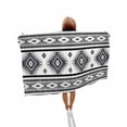 thumbnail image 1 of Gray Boho Beach Towels Oversized Super Absorbent, Southwestern Ethnic Aztec Retro Geometric Lightweight Bath Towel Quick Dry Sets For Bathroom/Pool/Rv Camping/Beach Play/Gym Room/Picnic 31"x62", 1 of 8