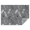 thumbnail image 1 of Gray Boho Tribal Feathers Pattern Rectangle Tablecloth 60"x84",Waterproof Polyester Rectangle Table Cloth, Wipeable Spillproof Polyester Tablecloth for Dining, Camping, Indoor and Outdoor, 1 of 5
