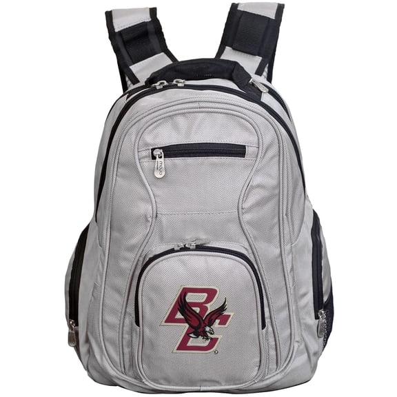 NCAA Boston College Eagles Gray Premium Laptop Backpack