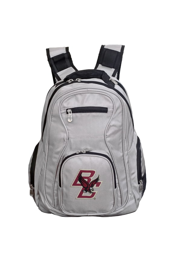 NCAA Boston College Eagles Gray Premium Laptop Backpack
