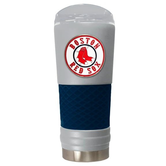 Gray Boston Red Sox 24oz. Powder Coated Draft Travel Mug