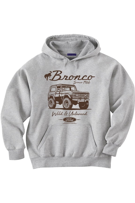 Men's Bronco Ford Hoodie Sweatshirt Clothing Accessories Gifts Mens