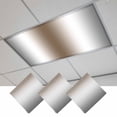 thumbnail image 1 of Gray Brown Fluorescent Light Covers, Modern Gradient Geometric Magnetic Light Covers for Ceiling Lights, Fluorescent Ceiling Shade Filters for Classroom Bedroom Office 4x2Ft x 3PCS, 1 of 8