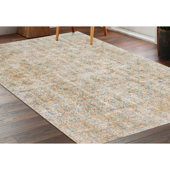Gray and Brown Rugs, Boho Rug, Brown Rug, Muted Rugs, Turkish Rug, Pattern Rug, Round Rug, Nursery Rug, Gift For The Home, Door Mat, 2.6'x4' - 80x120 cm