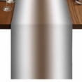 thumbnail image 1 of Gray Brown Table Runner 70 Inches Long, Modern Gradient Geometric Cotton Linen Table Runners Dresser Scarves, Decorative Fabric Tabletop Scarf Furniture Cover for Home Dinner Party 13"x70", 1 of 9