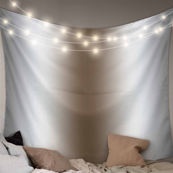 Gray Brown Tapestry for Bedroom Wall Hanging Tapestry, Modern Gradient Geometric Ceiling Backdrop Tapestries Poster Blanket Wall Decor for Teens Room Living Room Dorm 55" x 73"