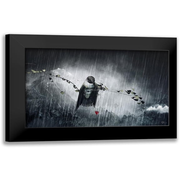 Gray, Cameron 14x10 Black Modern Framed Museum Art Print Titled - Reach