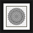 thumbnail image 1 of Gray, Cameron 26x26 Black Ornate Wood Framed with Double Matting Museum Art Print Titled - Balance, 1 of 4