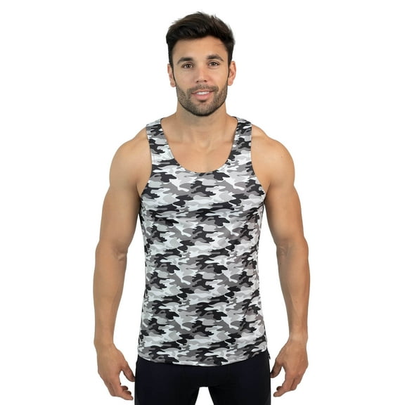 Matador Meggings Gray Camo Tank Top