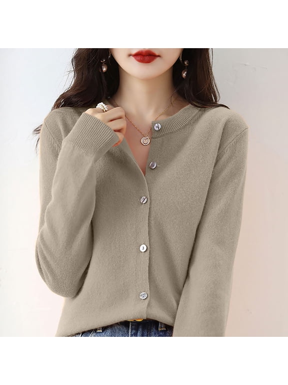 Gray Cardigan Sweaters for Women