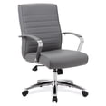 thumbnail image 1 of Gray Caresoft Plus Executive Conference Chair, 1 of 1