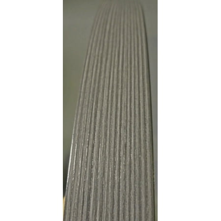 Gray Cedar Lamitech 1465 embossed grain PVC edgebanding 15/16" x 120'' nonglued